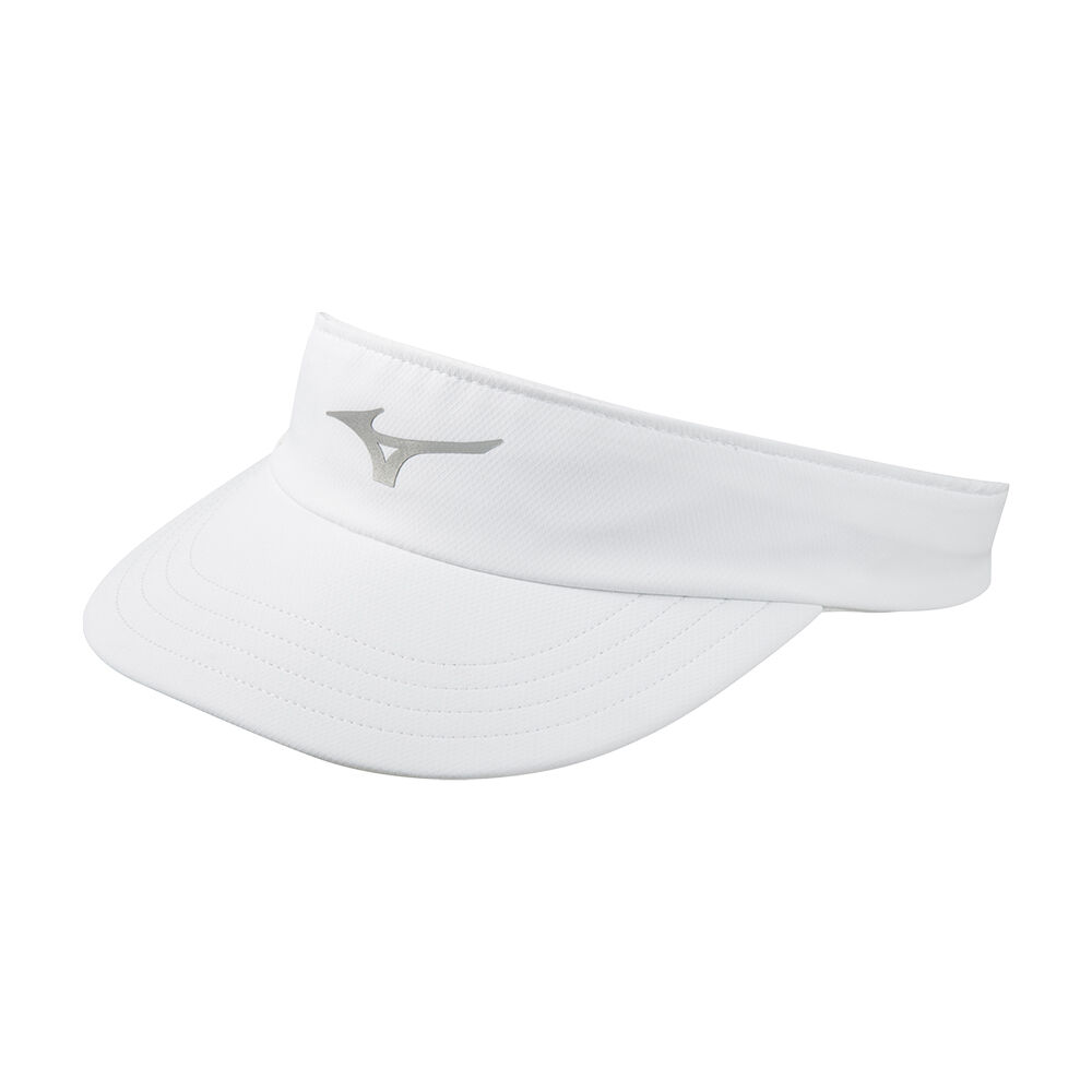 Mens Mizuno DryLite Running Visor White Philippines (YHZOCM594)